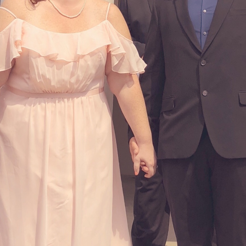 Pink Bridesmaid Dress